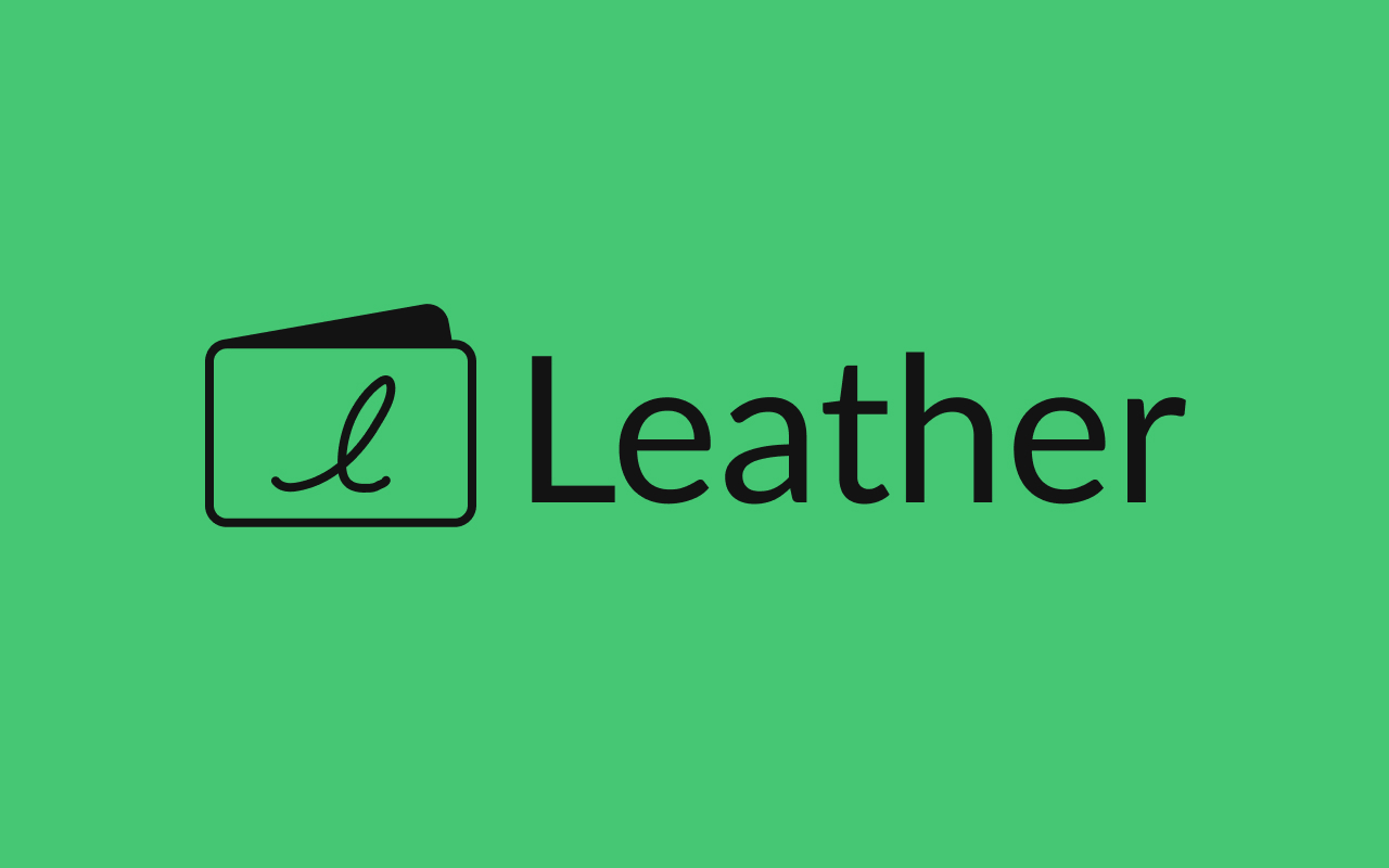 Leather: Building the Frontend